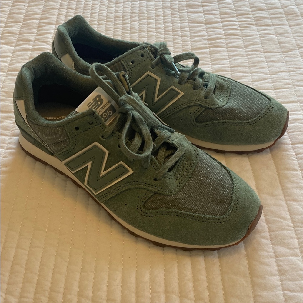 New Balance Women's Olive Green Sneakers